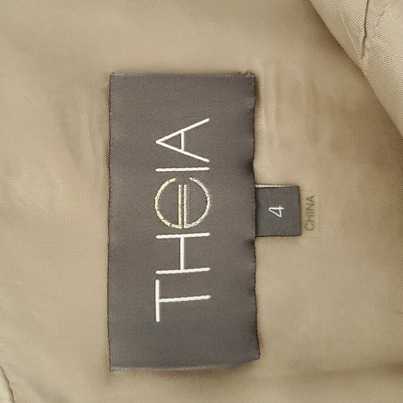 Theia Metallic Dress - Picture 6 of 8